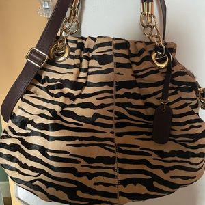 Cynthia Rowley calfhair handbag